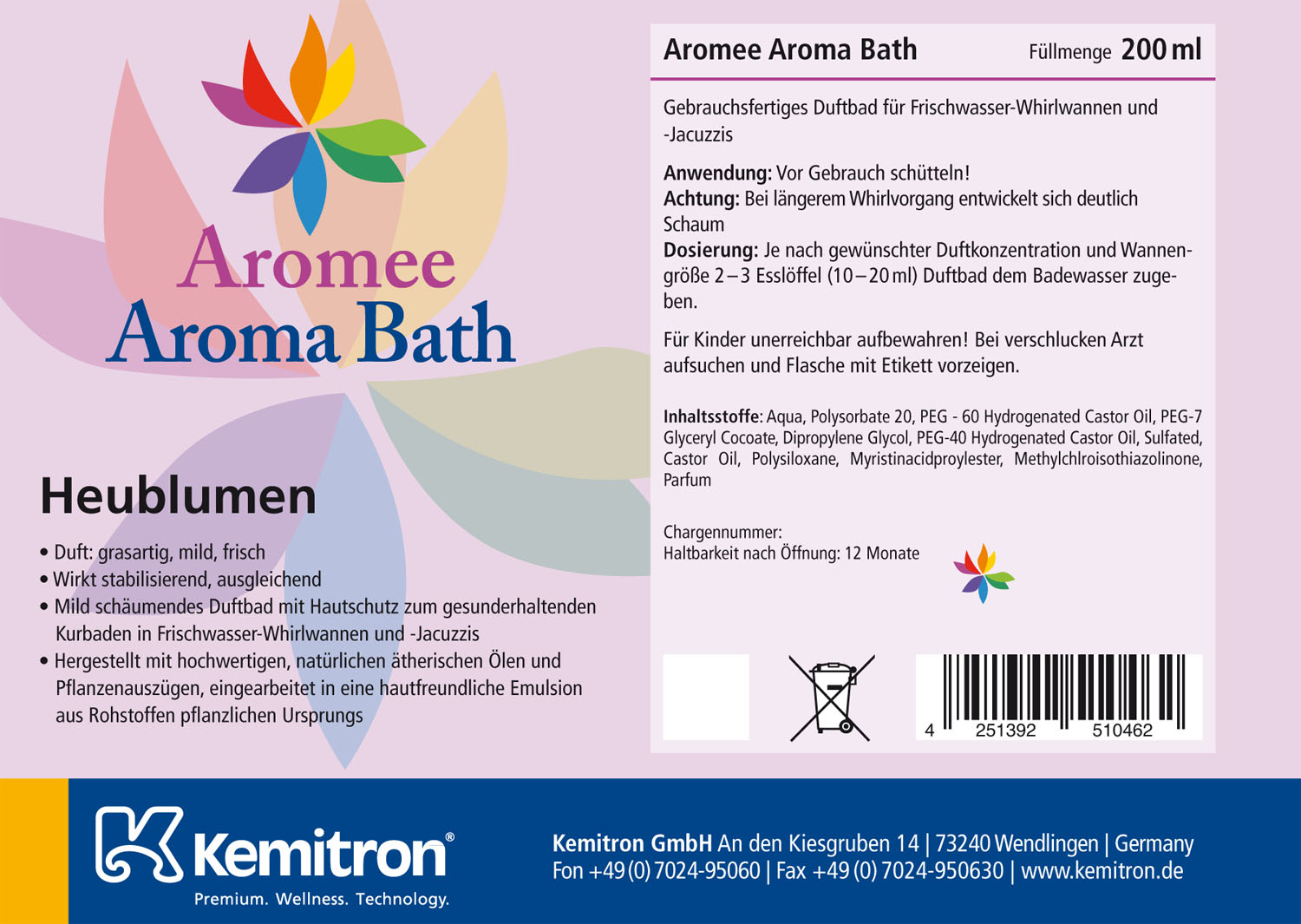 Aromee Aromabath "Fresh Meadow"