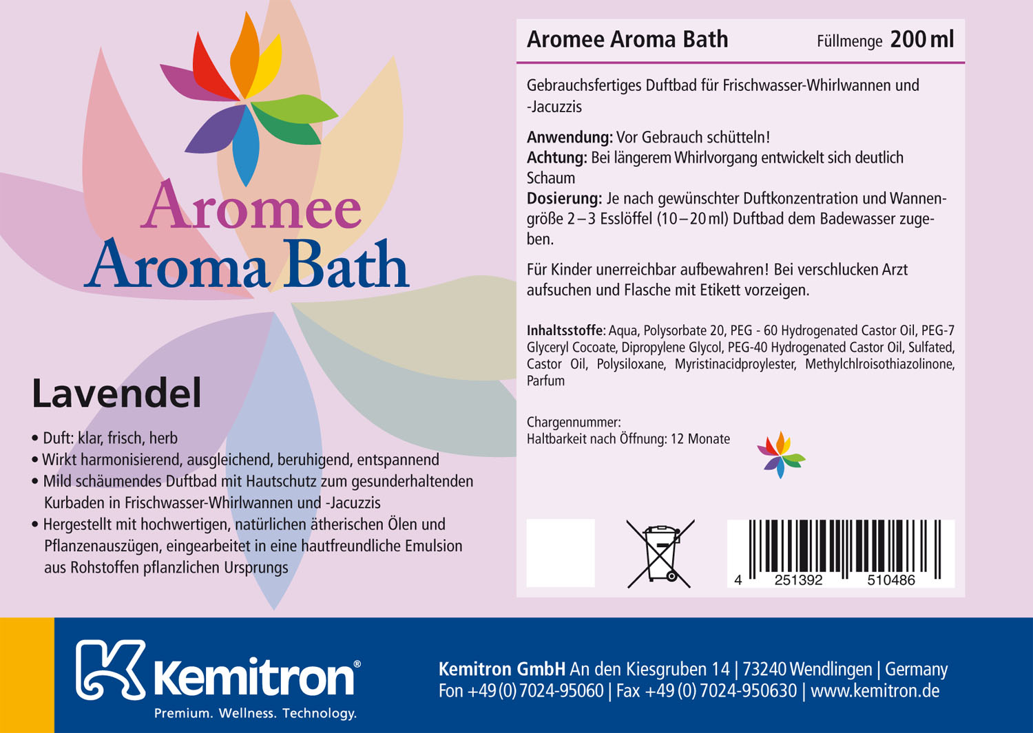 Aromee Aromabath "Lavender"
